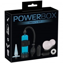 Набор мужских игрушек «PowerBox» из 4 предметов, цвет черный, You 2 Toys 5885120000, бренд Orion, из материала TPE