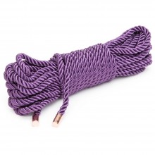 Шелковая веревка «Want to Play» от компании Fifty Shades of Grey, цвет фиолетовый, длина 10 м, 69153, 10 м., со скидкой