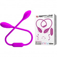 Гибкий унисекс вибростимулятор для пар «Dream Lover's Whip», цвет фиолетовый, Pretty Love BI-014327-5, бренд Baile, длина 65.5 см.