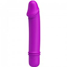 Мини вибромассажер с выделенной головкой Pretty Love «Emily», цвет фиолетовый, Baile BI-014466, из материала Силикон, длина 12.7 см.