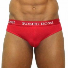 Мужские классические брифы от Romeo Rossi, цвет красный, размер XXL, RR2006-8-XXL