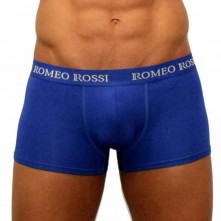 Классические мужские боксеры от Romeo Rossi, цвет синий, размер S, RR6005-9-S, из материала Хлопок