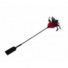 Игривая палочка с перьями «Feather Slapper» от компании Sportsheets, цвет черный, SS100-62, из материала Пластик АБС, длина 54 см.