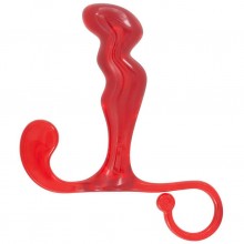 Массажер простаты «Power Plug Prostate Massager» от голландской компании Toy Joy, цвет красный, TOY9863, длина 11 см.
