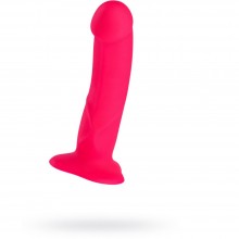 Насадка для страпона фаллос «The Boss Stub» из медицинского силикона от компании Fun Factory, цвет розовый, FNF22836, длина 18.5 см.