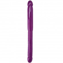 Двойной фаллоимитатор «Sex Please 40 cm Double Duty Dong» от компании Topco Sales, цвет фиолетовый, TS2100104, из материала ПВХ, длина 40 см.