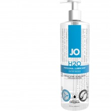 Лубрикант «JO H2O» с дозатором от известной американской компании System JO, объем 480 мл, DEL3100004508, из материала Водная основа, цвет Прозрачный, 480 мл.