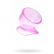 Насадка для массажера «Magic Wand» с поверхностью стимулирующую клитор, цвет розовый, White Label, 0016, длина 8 см.