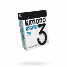 Классические презервативы «Kimono» 12 упаковок по 3 шт, 450, из материала Латекс