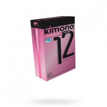 Ароматические презервативы «Kimono» с ароматом сакуры, 12 упаковок по 12 шт, 458, из материала Латекс, со скидкой