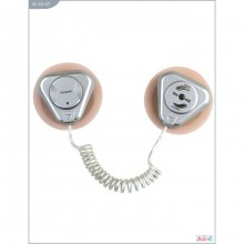 Электростимулятор для груди «Breast Beauty» от компании Baile, 2 присоски, цвет серебристый, BI-014121, из материала Пластик АБС