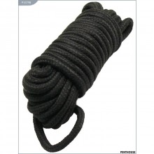 Веревка для бондажа и декоративной вязки от компании PentHouse, цвет черный, P3379B, 10 м., со скидкой