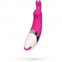 Мини-вибратор для женщин в форме кролика от компании XINLV, цвет розовый, XL-803, из материала Силикон, длина 7 см.