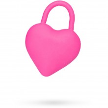 Вибромассажер в форме сердца для пар от компании XINLV, цвет розовый, XL-1002, из материала Силикон, длина 7 см., со скидкой