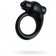 Эрекционное кольцо с вибрацией «Buzz Cock Beta» от компании Gopaldas, цвет черный, 2621-02BLK-BCD GP, длина 6 см.