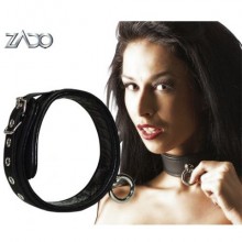 BDSM Ошейник «ZADO Bondage» от компании Orion, цвет черный, 20300711101, из материала Кожа, длина 45 см.