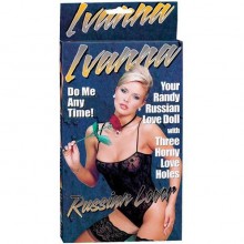 Классическая надувная секс-кукла от компании Gopaldas - «Иванна», цвет телесный, s20k35 bx gp, из материала ПВХ, 2 м., со скидкой