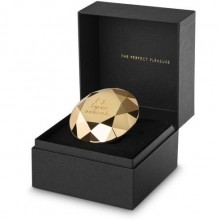 Вибростимулятор «Twenty One» в форме драгоценного камня от компании Bijoux Indiscrets, цвет золотой, 0169, диаметр 6.5 см.