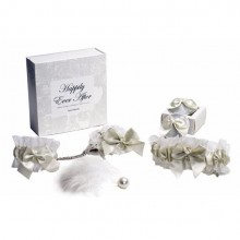 Набор для секса в подарок от компании Bijoux Indiscrets - «Happily Ever After», цвет белый, 0082