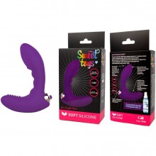 Вибромассажер простаты со съемной вибропулей от компании Sweet Toys, цвет фиолетовый, st-40141-5, из материала Силикон, длина 9 см.