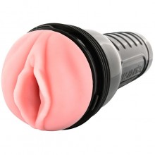Мастурбатор-вагина в тубе «Pink Lady Original» от компании Fleshlight, цвет розовый, E21518, из материала Super Skin, длина 22.8 см., со скидкой