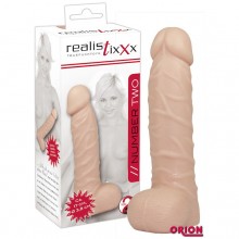 Реалистичный фаллос с мошонкой «Realistixxx 7» от компании You 2 Toys, цвет телесный, 5204200000, бренд Orion, длина 17 см., со скидкой
