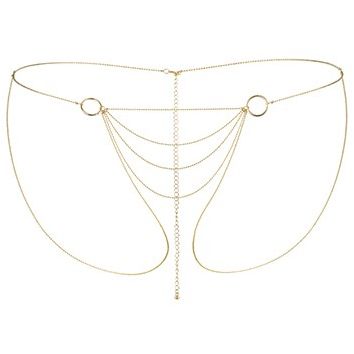 Цепочка бикини на тело из коллекции Maze от Bijoux, One Size (Р 42-48)