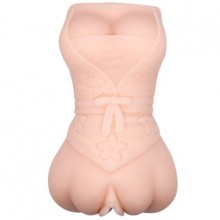 Мастурбатор-вагина с эффектом смазки в форме девушки от компании Baile, длина 13 см.