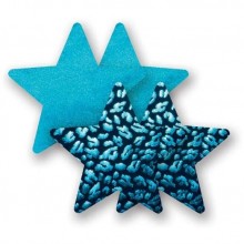 Комплект из двух пар пэстисов от компании «Bristols SIX», цвет голубой, размер OS, Wild Child-Star, One Size (Р 42-48)