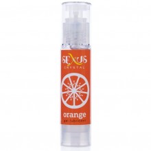 Увлажняющая гель-смазка с ароматом апельсина «Crystal Orange» от компании Sexus Lubricant, объем 60 мл, 817021, 60 мл., со скидкой