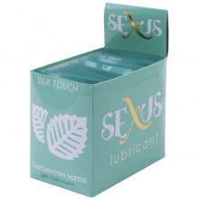 Набор из 50 пробников увлажняющей гель-смазки с ароматом мяты «Silk Touch Mint» по 6 мл от компании Sexus Lubricants, 817014, из материала Водная основа, цвет Прозрачный, 6 мл., со скидкой