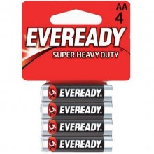 Батарейки «Eveready R6» типа AA от компании Energizer, упаковка 4 шт, 637081, 4 мл., со скидкой