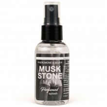 Мужской парфюмированный спрей для нижнего белья «Musk Stone» с ионами серебра от компании Парфюм Престиж, объем 50 мл., 50 мл.