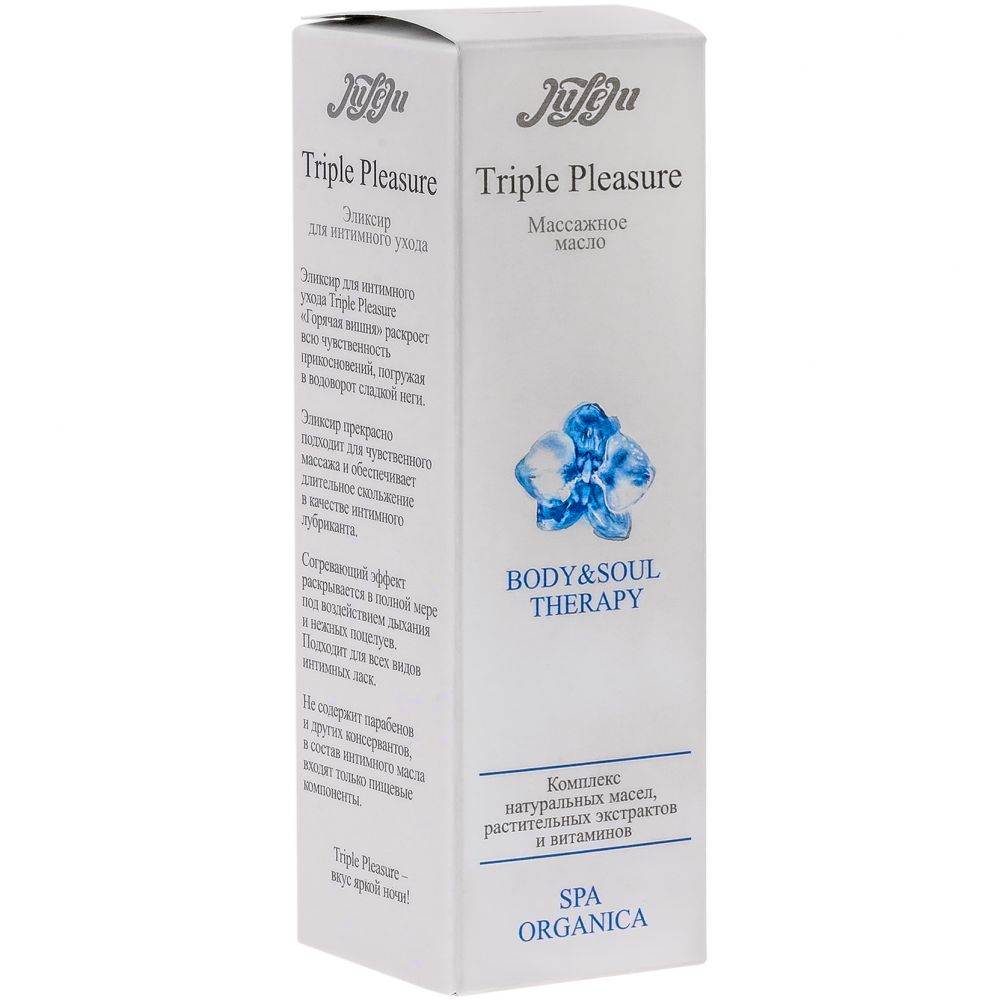 Эликсир Juleju Triple Pleasure Медовая дыня для интимного ухода, флакон, 130 мл 10272JULEJU - JULEJU - Оральные смазки - Купить