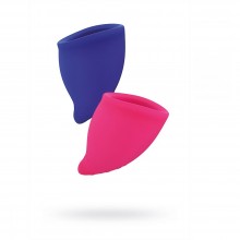 Менструальные чаши «Fun Cup Explore Kit» от компании Fun Factory, цвет мульти, 95003, из материала Силикон, длина 5.8 см.