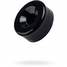 Классическая насадка на помпу от компании Sexus Men, цвет черный, 709031, диаметр 7.5 см.