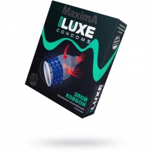 Презервативы «Maxima Злой Ковбой» со стимулирующими усиками от компании Luxe, упаковка 1 шт, 643/1, длина 18 см.