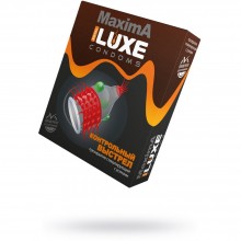 Презервативы «Maxima Контрольный выстрел» со стимулирующими усиками от компании Luxe, упаковка 1 шт, 638/1, длина 18 см.