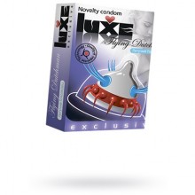 Латексные презервативы «Exclusive Летучий Голландец» со стимулирующими усиками от компании Luxe, упаковка 1 шт, 640/1, длина 18 см., со скидкой