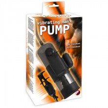 Вибропомпа для мужчин «Vibrating Man Pump» от компании You 2 Toys, цвет черный, 5816580000, из материала Пластик АБС, коллекция You2Toys, длина 22 см.