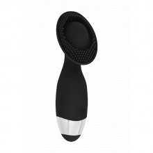 Клиторальный женский вибростимулятор «Lace 10 Speed» из коллекции Simplicity by Shots Media, цвет черный, SH-SIM063BLK