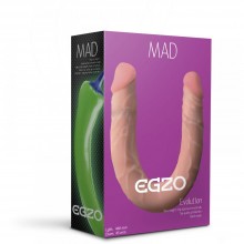 Двухголовый реалистичный фаллос «Pepper» от компании Egzo, цвет телесный, dl003, бренд EGZO , длина 46 см.