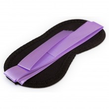 Маска на лицо «Purple&Black» от компании Пикантные штучки, цвет черный, размер OS, DP541, One Size (Р 42-48)
