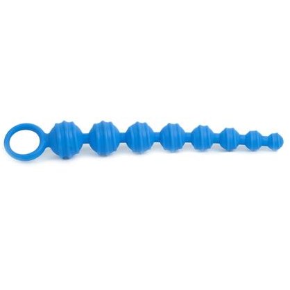 Анальные стимулятор-елочка «Climax» от компании Topco Sales, цвет синий, TS1070198, длина 26.5 см.