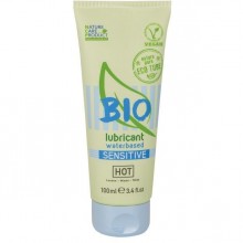 Органический лубрикант для чувствительной кожи «Bio Sensitive» от компании Hot Products, объем 100 мл, 44161, 100 мл.