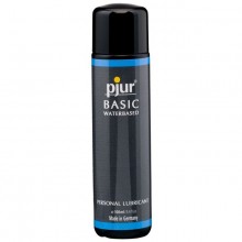 Легкий лубрикант для секса на водной основе «Basic Waterbased» от компании Pjur, объем 100 мл, 10410, 100 мл.