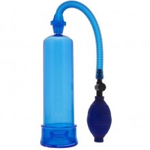 Мужская вакуумная помпа «Menzstuff Penis Enlarger», цвет синий, Dream Toys 20074, длина 19 см.