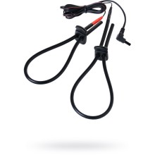 Электроутяжка на пенис и мошонку «Rodeo Robin» от компании Mystim, цвет черный, 46580, длина 40 см.