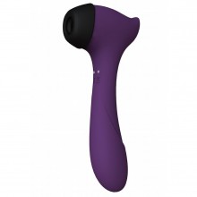 Вакуумный бесконтактный стимулятор клитора и вибратор «Halo», цвет фиолетовый, Le Frivole Costumes 05484 One Size, длина 18.9 см.