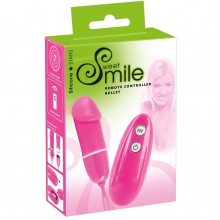 Виброяйцо с выносным пультом из серии Smile от компании You 2 Toys, цвет розовый, 5913510000, бренд Orion, длина 7.5 см., со скидкой